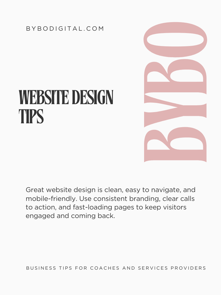 Website design tips Website design tips